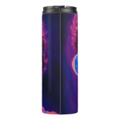 Neon Galaxy Glamour Thermosbecher (Rückseite)