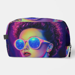 Neon Galaxy Glamour Waschbeutel