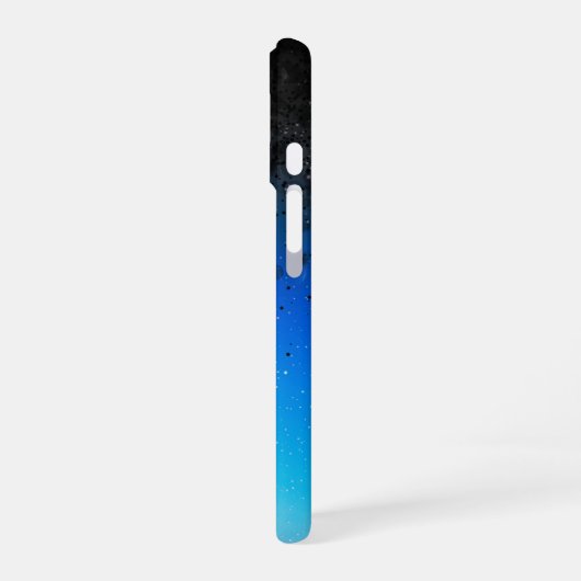 Neon Galaxy Gradient iPhone 16 Hülle (Linke Seite)