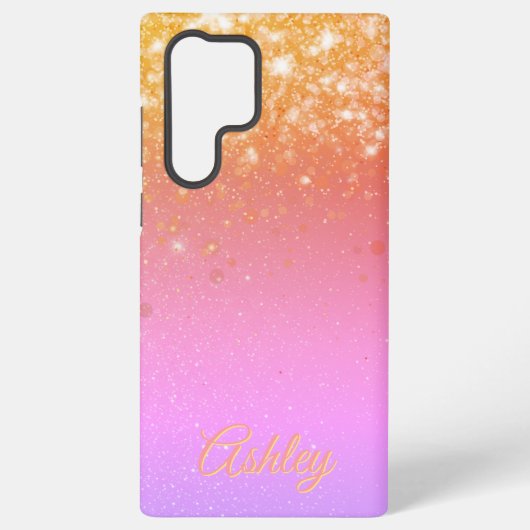 Neon Galaxy Gradient Samsung Galaxy Hülle (Rückseite)