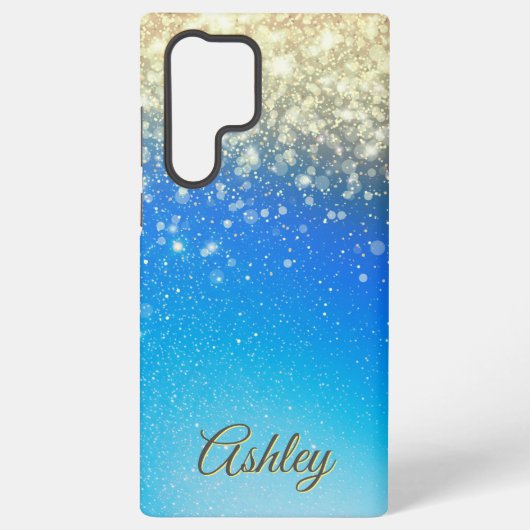 Neon Galaxy Gradient Samsung Galaxy Hülle (Rückseite)