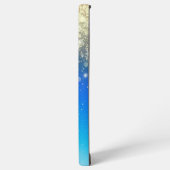 Neon Galaxy Gradient Samsung Galaxy Hülle (Linke Seite)