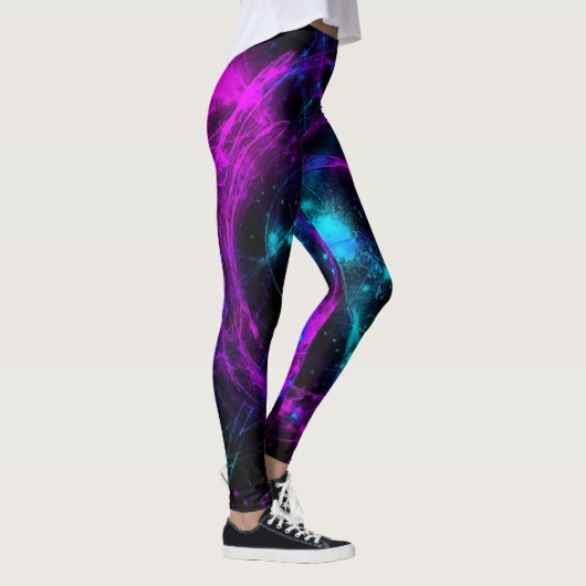 Neon Galaxy Leggings (Rechts)