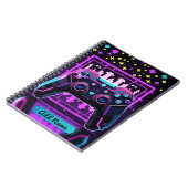 Neon Gamer Controller-Notebook - bedienerfähiger N Notizblock (Linke Seite)
