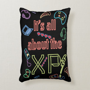 Neon Gamer Dekokissen