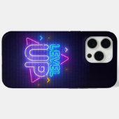 Neon Gamer Level Up Case-Mate iPhone Hülle (Rückseite (Horizontal))