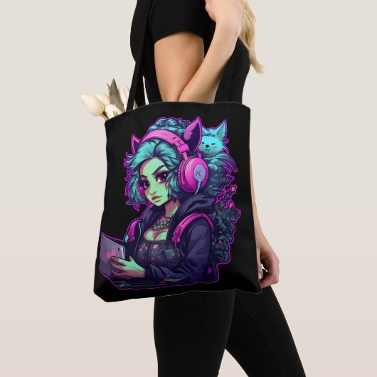Neon Gamer Tasche (Von Nahem)