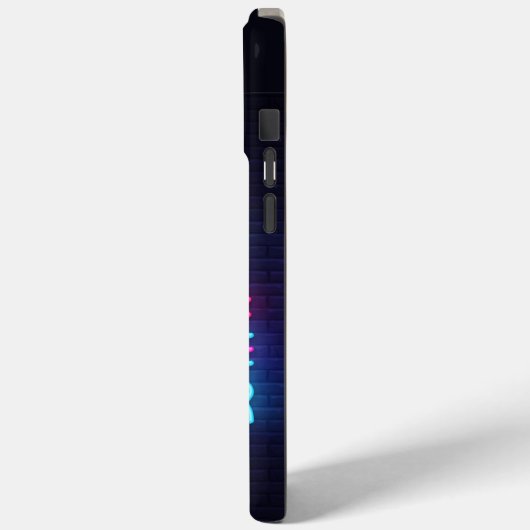 Neon Gamers Spiel und Gewinn Case-Mate iPhone Hülle (Rückseite / Links)