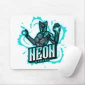 Neon Gaming Mousepad (Mit Mouse)