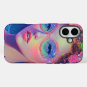 Neon Garden Goddess Case-Mate iPhone Hülle (Rückseite (Horizontal))