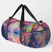 Neon Garden Goddess Duffle Bag (Rechte Ecke)