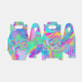 Neon Gastgeschenk Box Geschenkschachtel (Ungefaltet)