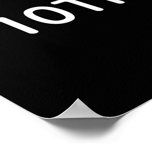 Neon Geburtstagsgeschenk Poster (Ecke)