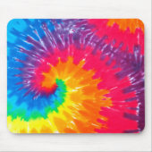 Neon Gefärbte Krawatte Mousepad (Vorne)