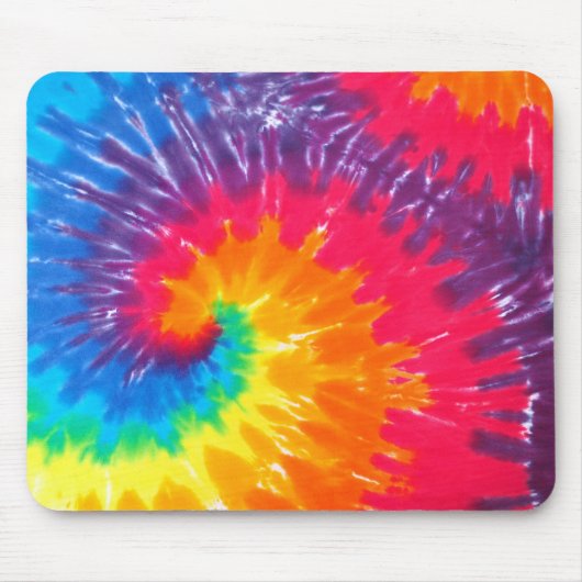Neon Gefärbte Krawatte Mousepad (Vorne)