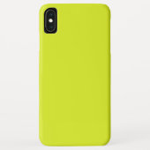 Neon Gelb Case-Mate iPhone Hülle (Rückseite)