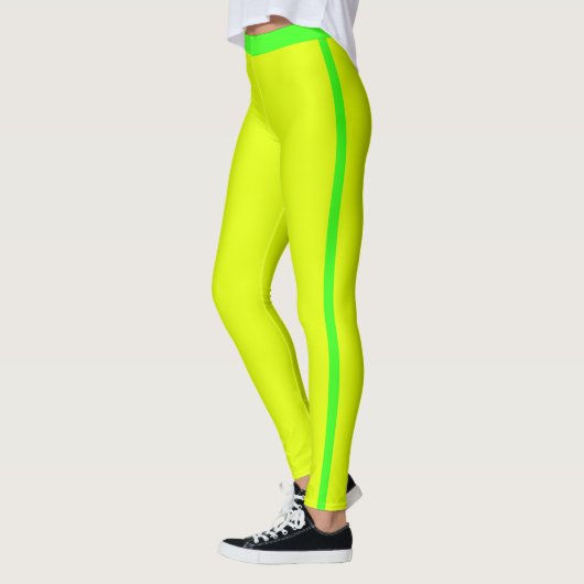 Neon Gelb Leggings (Links)