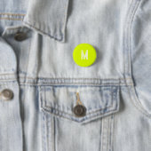 Neon Gelb - Monogramm hinzufügen Button (Beispiel)