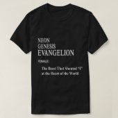 Neon Genesis Evangelion Episode 26 Baseball ¾ Slee T-Shirt (Design vorne)