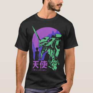 Neon Genesis Evangelion Retro Vintag T-Shirt