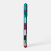 Neon Geometric Abstract _ iPhone case 16 Hülle (Rechte Seite)