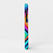 Neon Geometric Abstrakt Art Case-Mate iPhone Hülle (Hinten/Links)