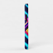 Neon Geometric Abstrakt Art Case-Mate iPhone Hülle (Hinten/Rechts)