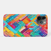Neon Geometric Dreamscape Case-Mate iPhone Hülle (Rückseite (Horizontal))