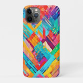 Neon Geometric Dreamscape Case-Mate iPhone Hülle (Rückseite)