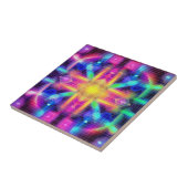 Neon Geometric Fliese (Seite)