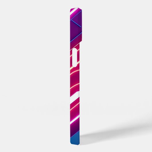 Neon Geometric Glow Case-Mate iPhone Hülle (Rückseite / Rechts)