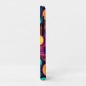 Neon Geometric Mandala Art Case-Mate iPhone Hülle (Hinten/Links)