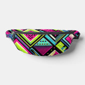 Neon Geometric Retro Vibes Bauchtasche (Ablage )