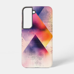 Neon Geometry Phone Case Samsung Galaxy Hülle