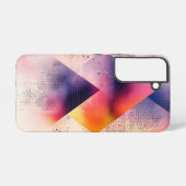Neon Geometry Phone Case Samsung Galaxy Hülle (Rückseite (Horizontal))