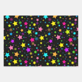 Neon Geschenkpapier Set (Vorderseite 2)