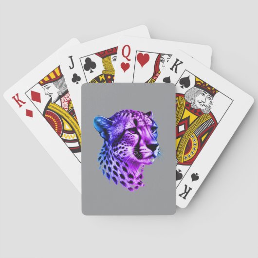 Neon Geschwindigkeit Spielkarten (Rückseite)