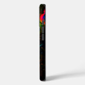 Neon Ghosts in einer Spuk Fantasielandschaft Case-Mate iPhone Hülle (Rückseite / Links)