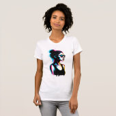 Neon Girl Profile Graphic Tee (Vorne ganz)