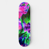Neon Girl Skateboard Deck (Vorderseite)