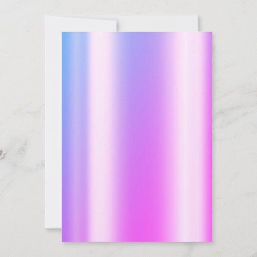 Neon Girls Night Out 30th Birthday Party   Einladung (Rückseite)