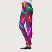 Neon-Glanz Leggings (Links)