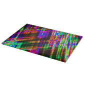 Neon Glass Cutting Board Schneidebrett (Ecke)