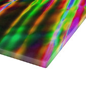 Neon Glass Cutting Board Schneidebrett (Ecke)