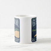 Neon Glen Arbor Michigan Kaffeetasse (Mittel)