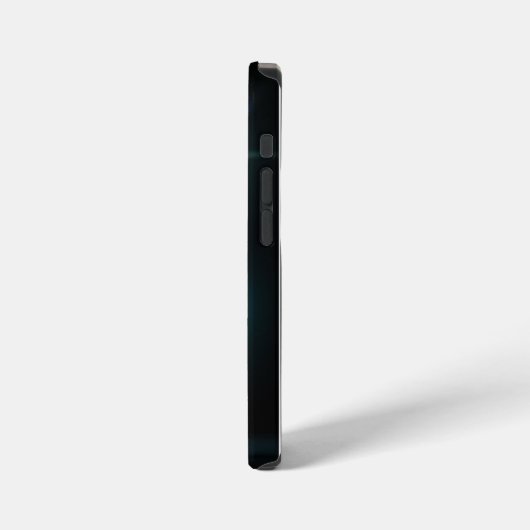 Neon Glow Black Phone Case iPhone Hülle (Linke Seite)