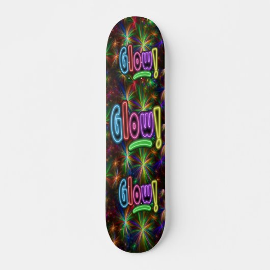 Neon Glow Board Skateboard (Vorne)