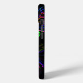 Neon Glow Cat Case-Mate iPhone Hülle (Rückseite / Links)