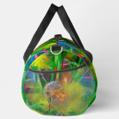Neon Glow Dandela im Dream Garden Duffle Bag (Rechts)