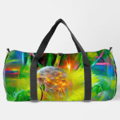 Neon Glow Dandela im Dream Garden Duffle Bag (Rückseite)